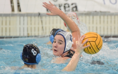 Paula Leitón en una acció de la passada Copa de la Reina | Roger Benet